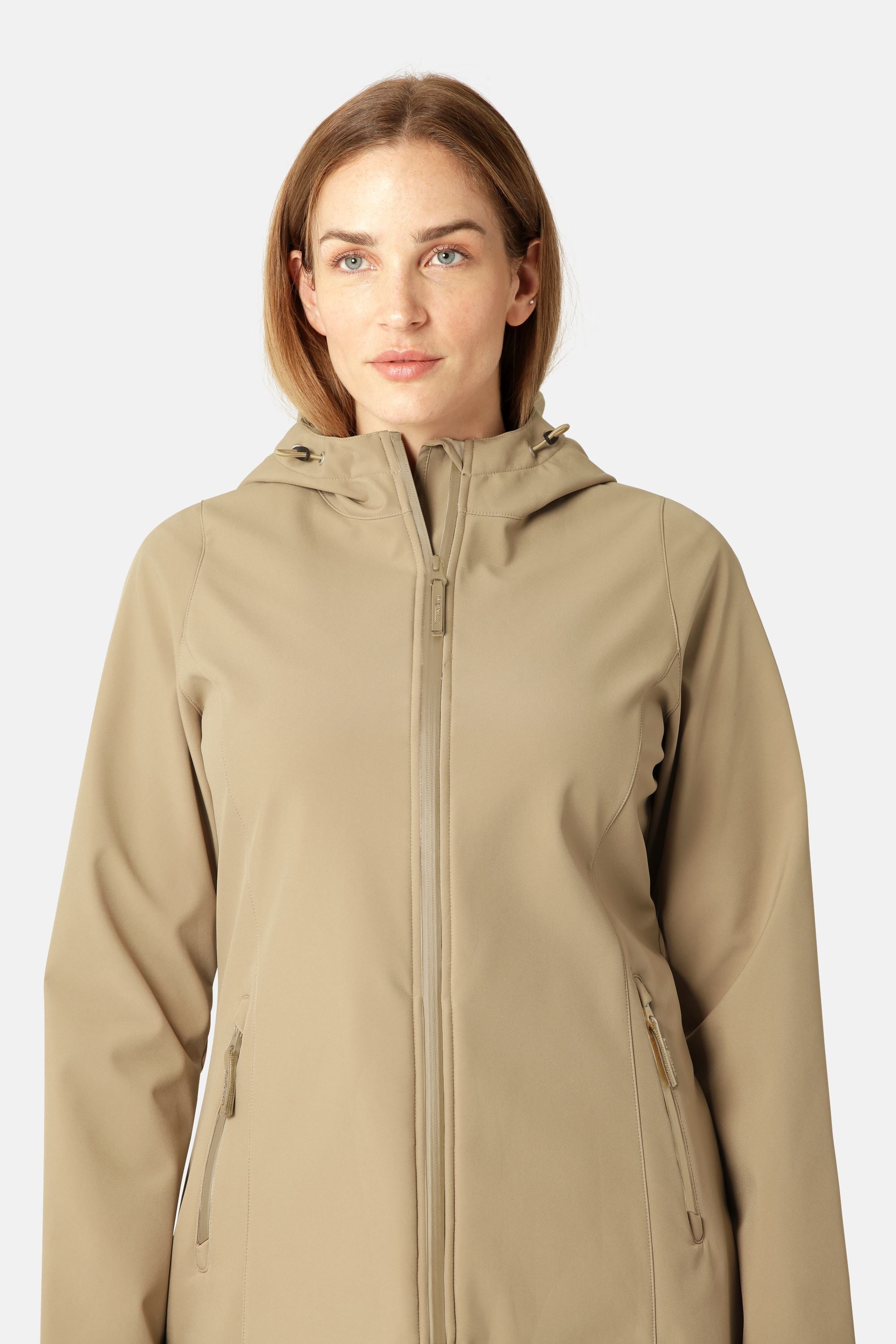 Softshell Regnjakke - Greige